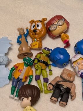 Group Of McDonald's Kids Toys. Most no longer available.